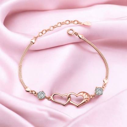 Nilu's Collection Metal Silver Bracelet