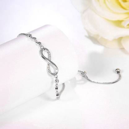 Vembley Stainless Steel Silver Bracelet