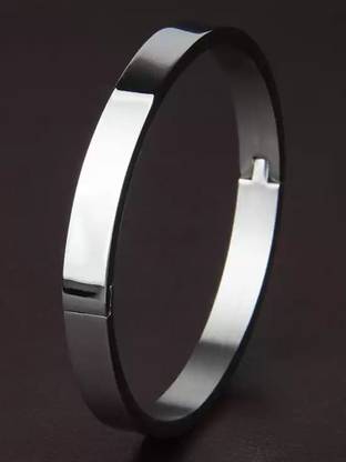 Heer Collection Stainless Steel Titanium Kada