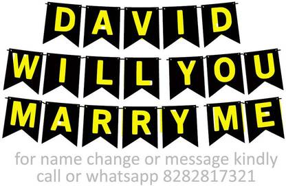 Midas Craft Marry Me David Proposal M Banner 05. Banner