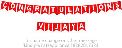 Midas Kraft Congratulations Vijaya M Banner 0H. Banner