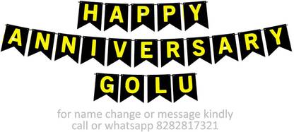 Midas Craft Happy Anniversary Golu M Banner 08. Banner