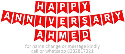 Midas Craft Happy Anniversary Ahmed M Banner 08. Banner