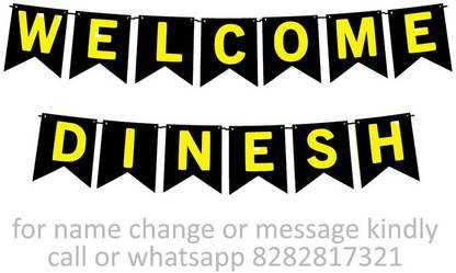 Midas Craft Welcome Dinesh M Banner 10. Banner