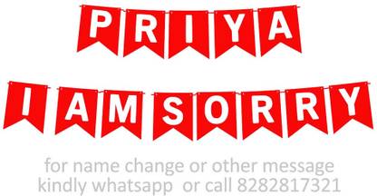 Midas Craft I am Sorry Priya M Banner 03. Banner
