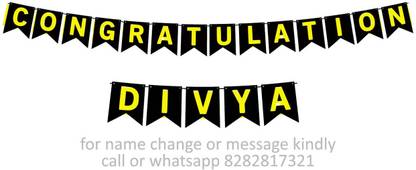Midas Kraft Congratulations Divya M Banner 0H. Banner