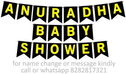 Midas Craft Baby Shower of Anuradha M Banner 06. Banner