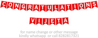 Midas Craft Congratulations Vijeta M Banner 07. Banner