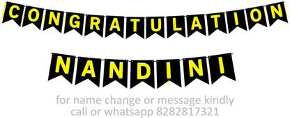 Midas Craft Congratulations Nandini M Banner 07. Banner