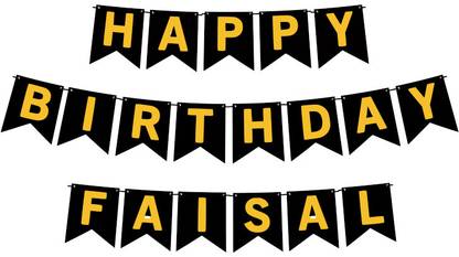 Midas Craft Happy Birthday Faisal M Banner 02. Banner