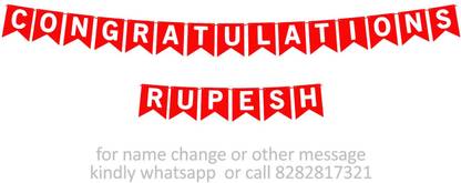 Midas Craft Congratulations Rupesh M Banner 07. Banner
