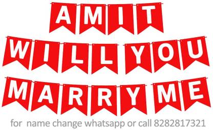 Midas Craft Will You Marry Me Amit Proposal M Banner 0F. Banner