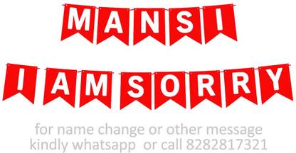 Midas Kraft I am Sorry Mansi M Banner 03. Banner