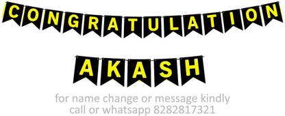 Midas Craft Congratulations Akash M Banner 07. Banner