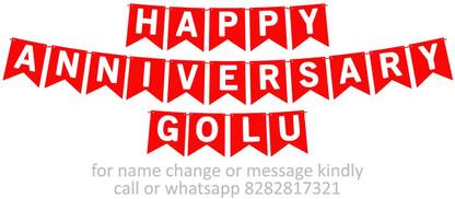 Midas Craft Happy Anniversary Golu M Banner 08. Banner