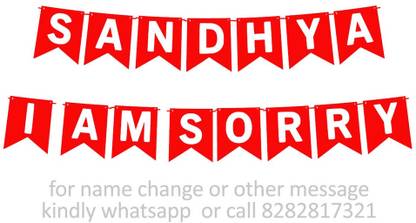Midas Craft I am Sorry Sandhya M Banner 03. Banner