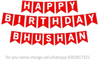 Midas Kraft Happy Birthday Bhushan M Banner 01. Banner