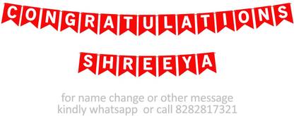 Midas Kraft Congratulations Shreeya M Banner 0H. Banner