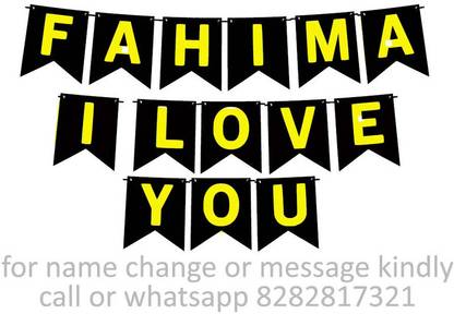 Midas Craft Fahima I Love You M Banner 12. Banner