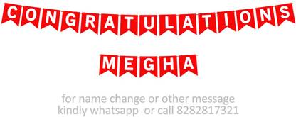 Midas Kraft Congratulations Megha M Banner 0H. Banner
