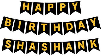 Midas Craft Happy Birthday Shashank M Banner 02. Banner