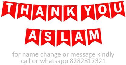 Midas Craft Thank You Aslam M Banner 0d. Banner