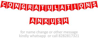 Midas Kraft Congratulations Ankush M Banner 0H. Banner