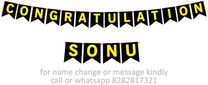Midas Craft Congratulations Sonu M Banner 07. Banner