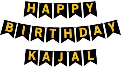 Midas Craft Happy Birthday Kajal M Banner 02. Banner