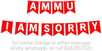 Midas Craft I am Sorry Ammu M Banner 03. Banner