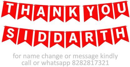 Midas Craft Thank You Siddarth M Banner 0d. Banner