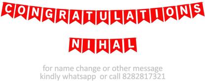 Midas Kraft Congratulations Nihal M Banner 0H. Banner
