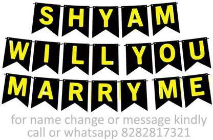 Midas Craft Marry Me Shyam Proposal M Banner 05. Banner