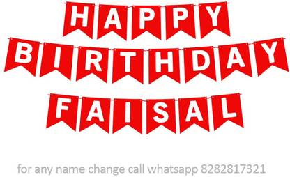 Midas Kraft Happy Birthday Faisal M Banner 01. Banner