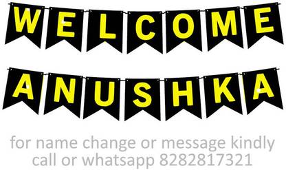 Midas Kraft Welcome Anushka M Banner K. Banner