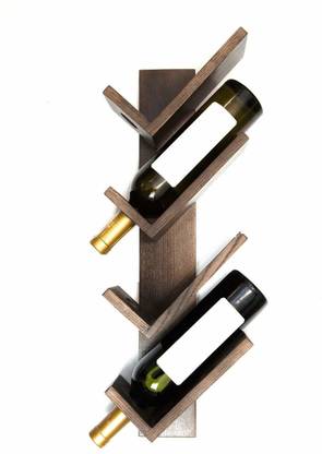 GenuineDecor Solid Wood Bar Cabinet