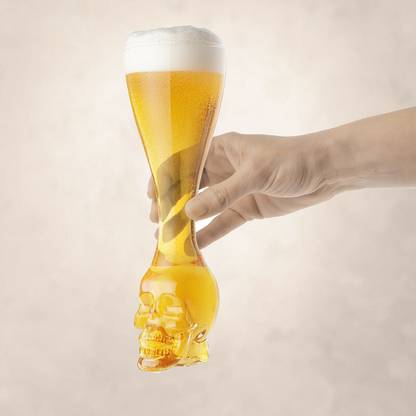 Final Touch Brain Freeze Skull Beer Mug For thinKitchen 1 - Piece Bar Set
