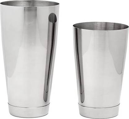 BARDECOR Stainless Steel Boston Shaker/ 2 Glass Shaker , Bar Accessories 2 - Piece Bar Set