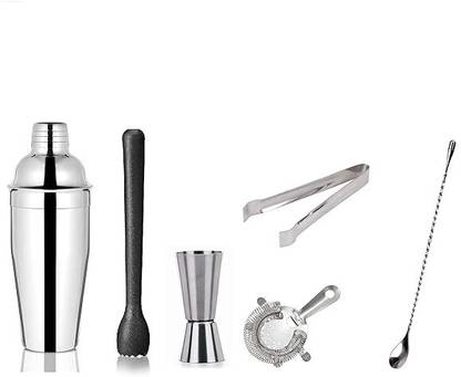 CREW4 6 Pcs Bartender Mini Kit 6 - Piece Bar Set