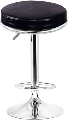 DPI Classic Round Kitchen 360° Revolving Chair with Adjustable Height & Footrest Metal Bar Stool