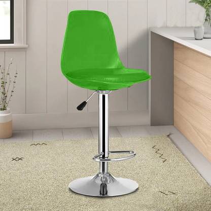 MAESTRO Arihant Bar Stool|Revolving|Height Adjustable|Kitchen|Café|Store|(Green) Natural Fiber Bar Stool