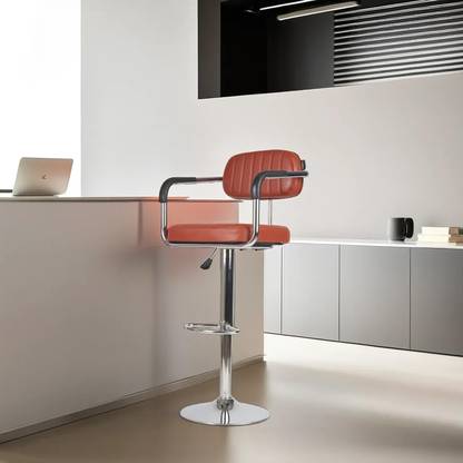 koorsi and co Flexi High Barstool/Kitchen Chair Suitable for Counter with 6 Months Warranty Metal Bar Chair