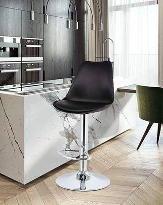 Pruthi Collections Revolving Height Adjutable Premium Bar Stool Chair (Pack of 1) Foam Bar Chair