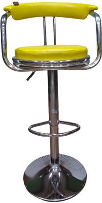 neo chair Classic Orange Revolving | Kitchen | Café | Stores | Leatherette Metal Bar Stool