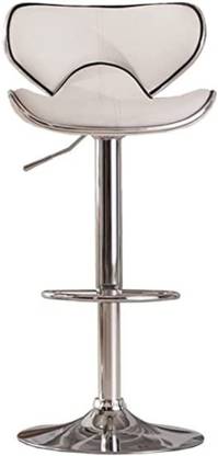 Oakcraft Stallion Cushioned Leatherette Upholstery Airlift Adjustable Swivel Solid Wood Bar Stool