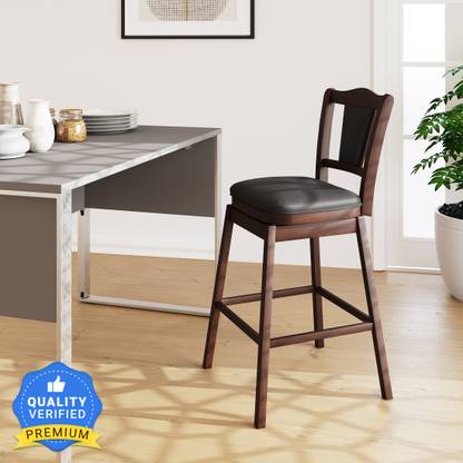 @Home by nilkamal Fuzzo Solid Wood Bar Stool Price in India - Buy @Home ...