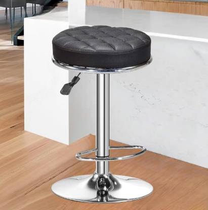 Da URBAN Katli Black | Revolving | Height Adjustable | Kitchen&Café| Metal Bar Chair