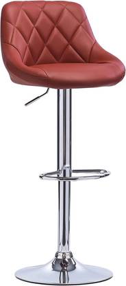 Oakcraft Louver Bar Stool for Breakfast Dining Stool Kitchen Island Counter Solid Wood Bar Stool