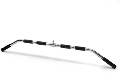 FW Sports Luxery High Pully Lat Pull Down Wide Grip 48inch With Safety Lock Multi-training Bar