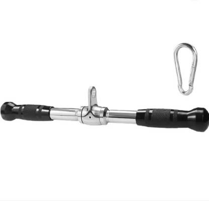 GYM KART Zig Zag Handle Curl Bar / Triceps Straight Bar / Triceps V Bar Multi-training Bar